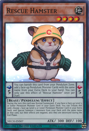 Rescue Hamster (SE) [NECH-ENS07] Super Rare | Devastation Store