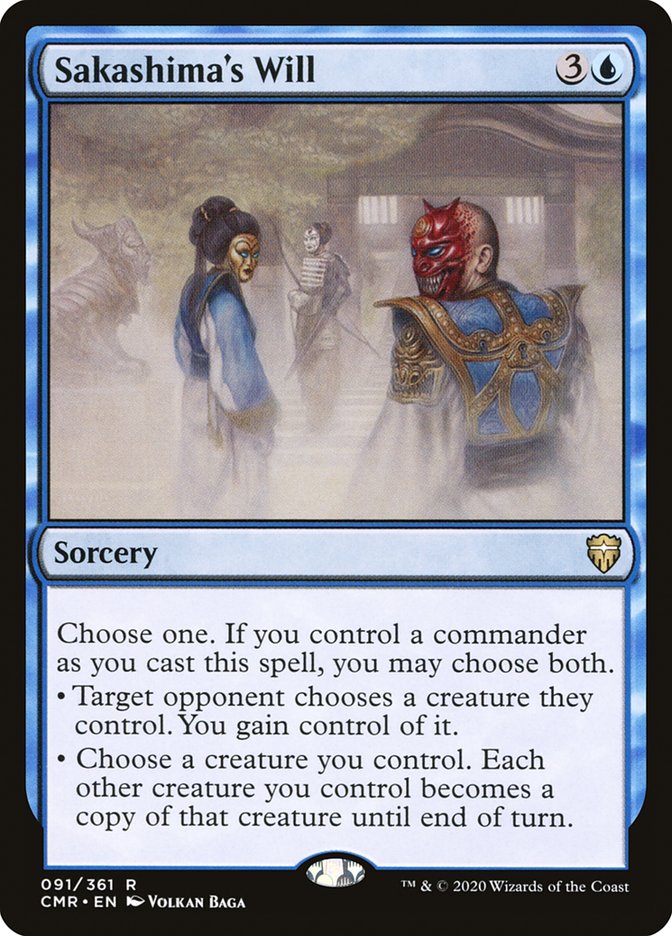 Sakashima's Will [Commander Legends] | Devastation Store