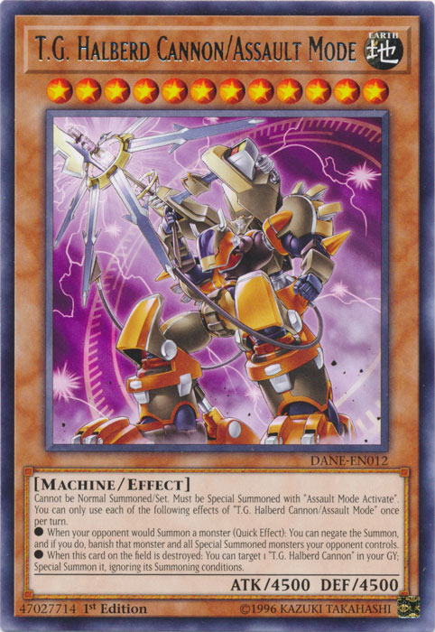 T.G. Halberd Cannon/Assault Mode [DANE-EN012] Rare | Devastation Store