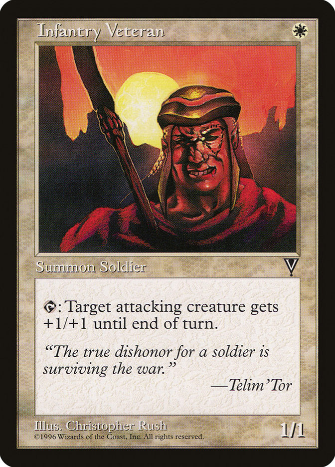 Infantry Veteran [Visions] - Devastation Store | Devastation Store