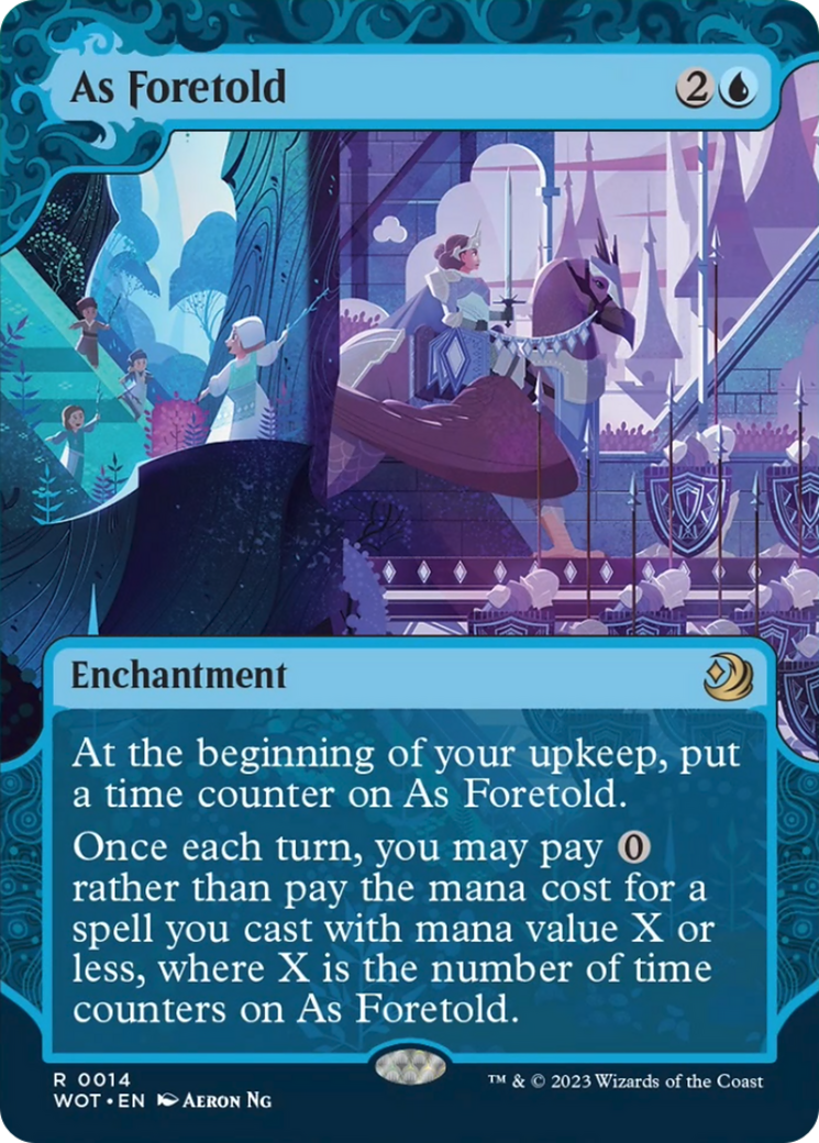 As Foretold [Wilds of Eldraine: Enchanting Tales] | Devastation Store