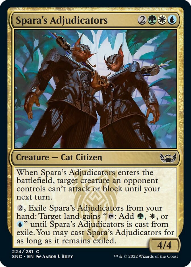 Spara's Adjudicators [Streets of New Capenna] | Devastation Store