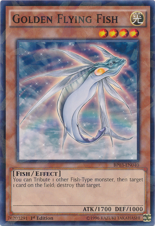 Golden Flying Fish [BP03-EN040] Shatterfoil Rare | Devastation Store