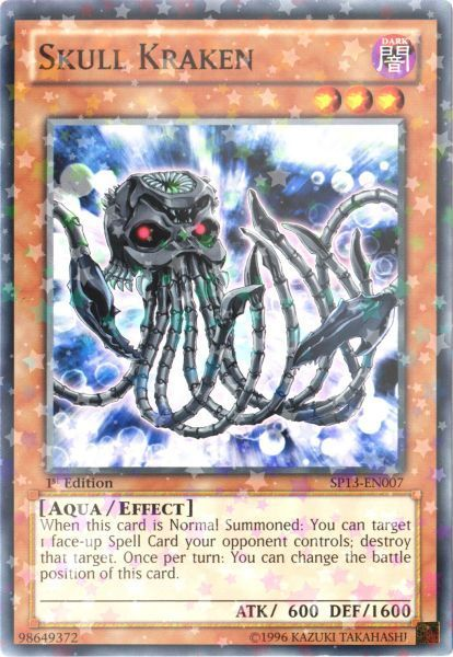 Skull Kraken [SP13-EN007] Starfoil Rare | Devastation Store