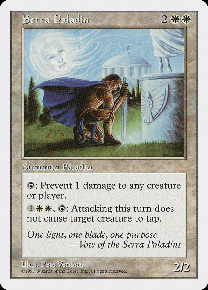 Serra Paladin [Fifth Edition] | Devastation Store