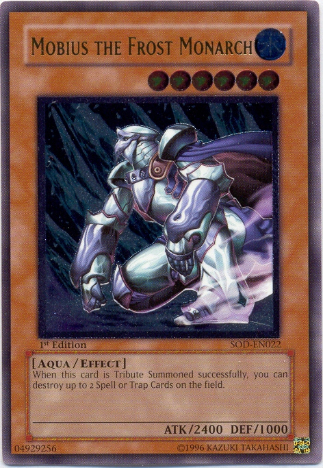 Mobius the Frost Monarch [SOD-EN022] Ultimate Rare | Devastation Store