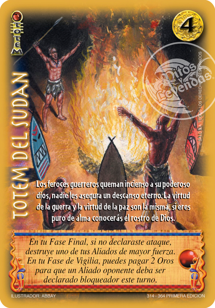 Totem del Sudan, Leyendas - Devastation Store | Devastation Store