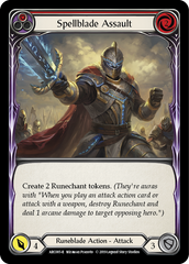 Spellblade Assault (Red) [ARC085-R] 1st Edition Normal - Devastation Store | Devastation Store