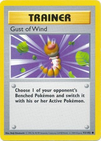 Gust of Wind (93/102) [Base Set Shadowless Unlimited] | Devastation Store