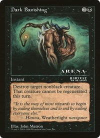 Dark Banishing (Oversized) [Oversize Cards] | Devastation Store