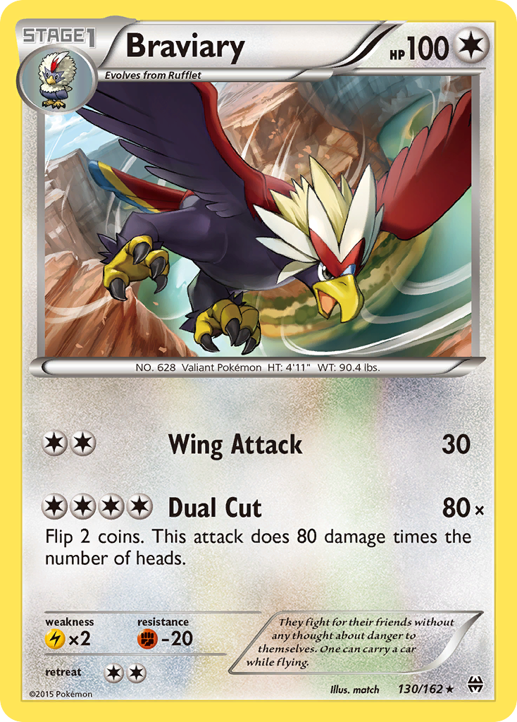 Braviary (130/162) [XY: BREAKthrough] | Devastation Store