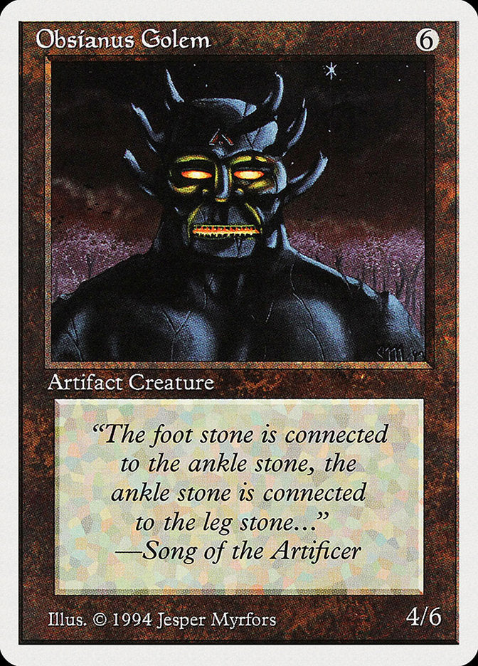 Obsianus Golem [Summer Magic / Edgar] | Devastation Store