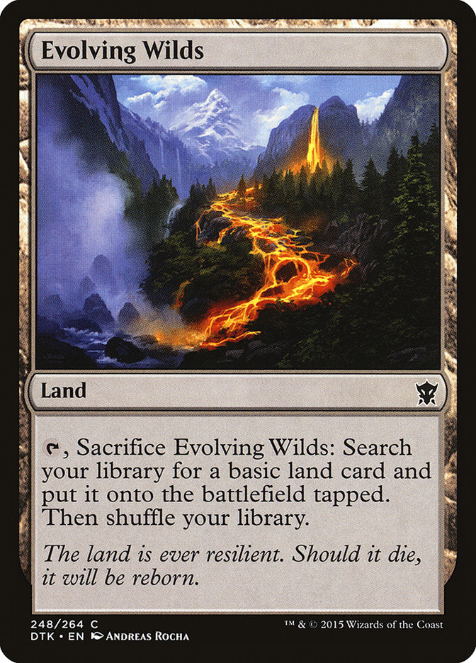 Evolving Wilds [Dragons of Tarkir] | Devastation Store