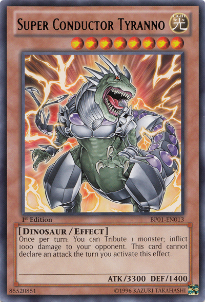 Super Conductor Tyranno [BP01-EN013] Rare | Devastation Store