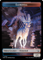 Elemental (9) // Knight Double-Sided Token [March of the Machine Tokens] | Devastation Store