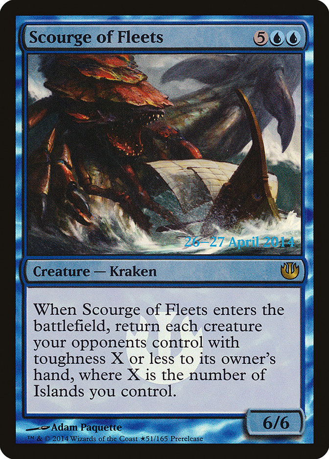 Scourge of Fleets  [Journey into Nyx Prerelease Promos] - Devastation Store | Devastation Store