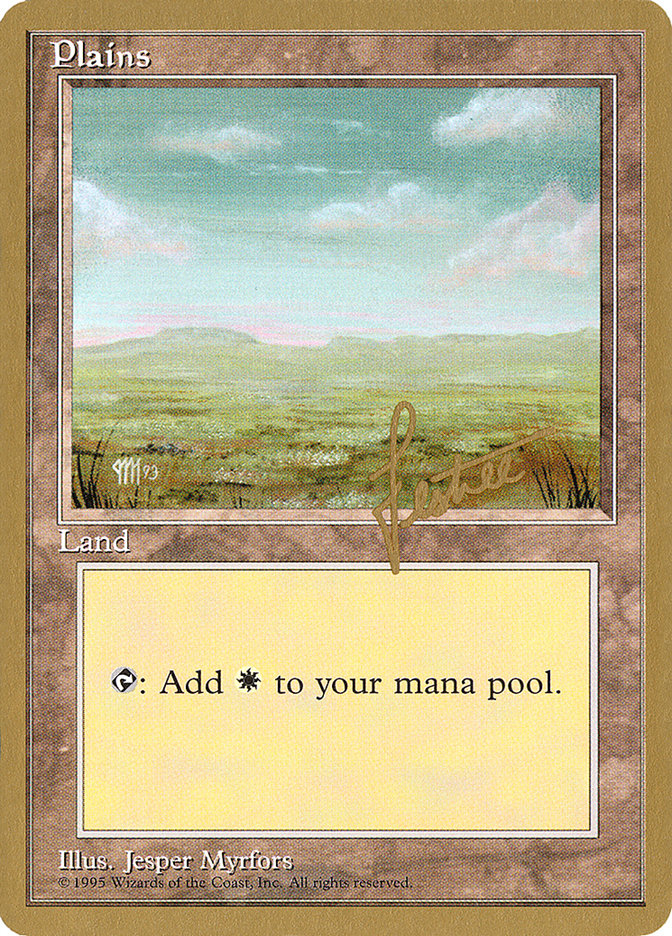 Plains (bl364) (Bertrand Lestree) [Pro Tour Collector Set] | Devastation Store