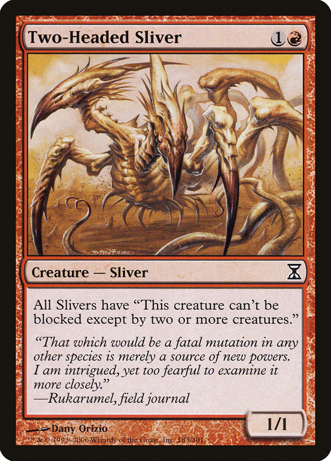 Two-Headed Sliver [Time Spiral] - Devastation Store | Devastation Store