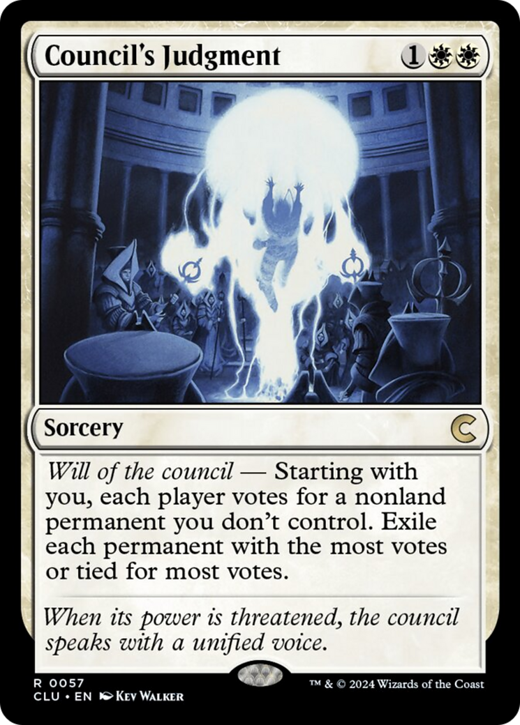 Council's Judgment [Ravnica: Clue Edition] | Devastation Store