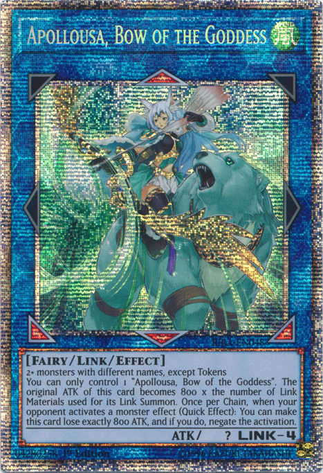 Apollousa, Bow of the Goddess [RIRA-EN048] Starlight Rare | Devastation Store