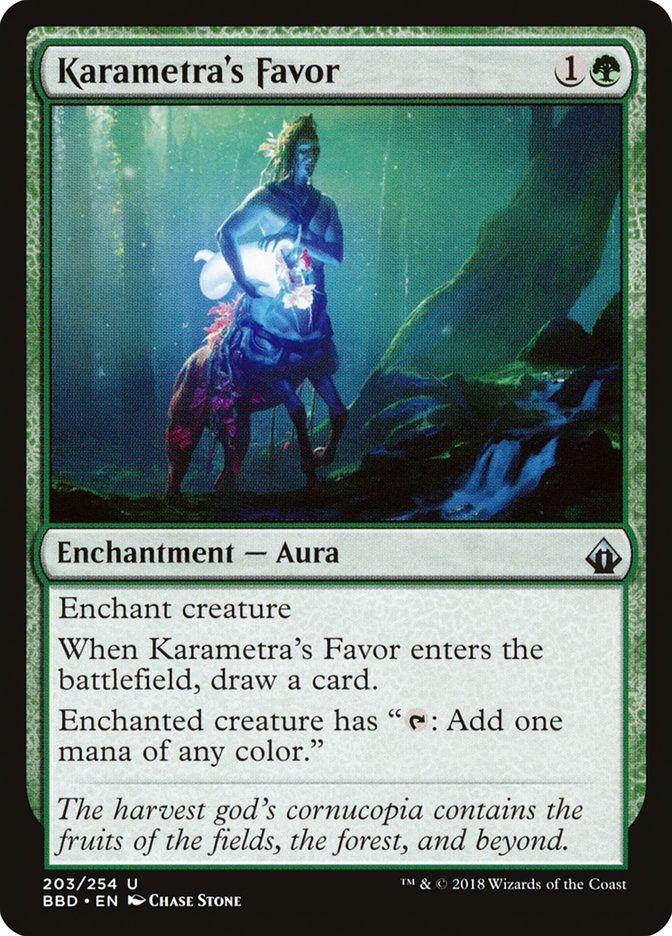 Karametra's Favor [Battlebond] - Devastation Store | Devastation Store