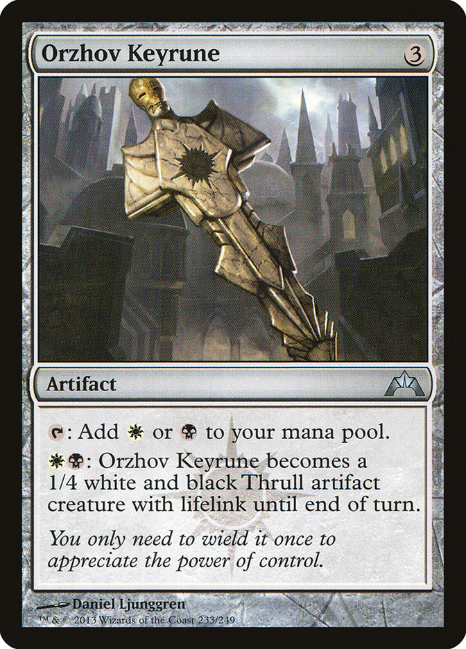 Orzhov Keyrune [Gatecrash] | Devastation Store