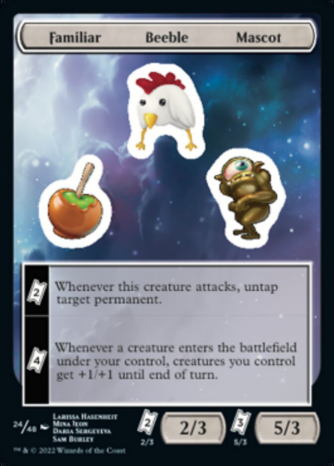 Familiar Beeble Mascot [Unfinity Stickers] | Devastation Store