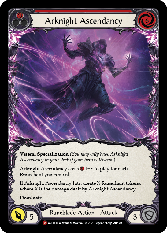 Arknight Ascendancy [ARC080] Unlimited Edition Rainbow Foil - Devastation Store | Devastation Store