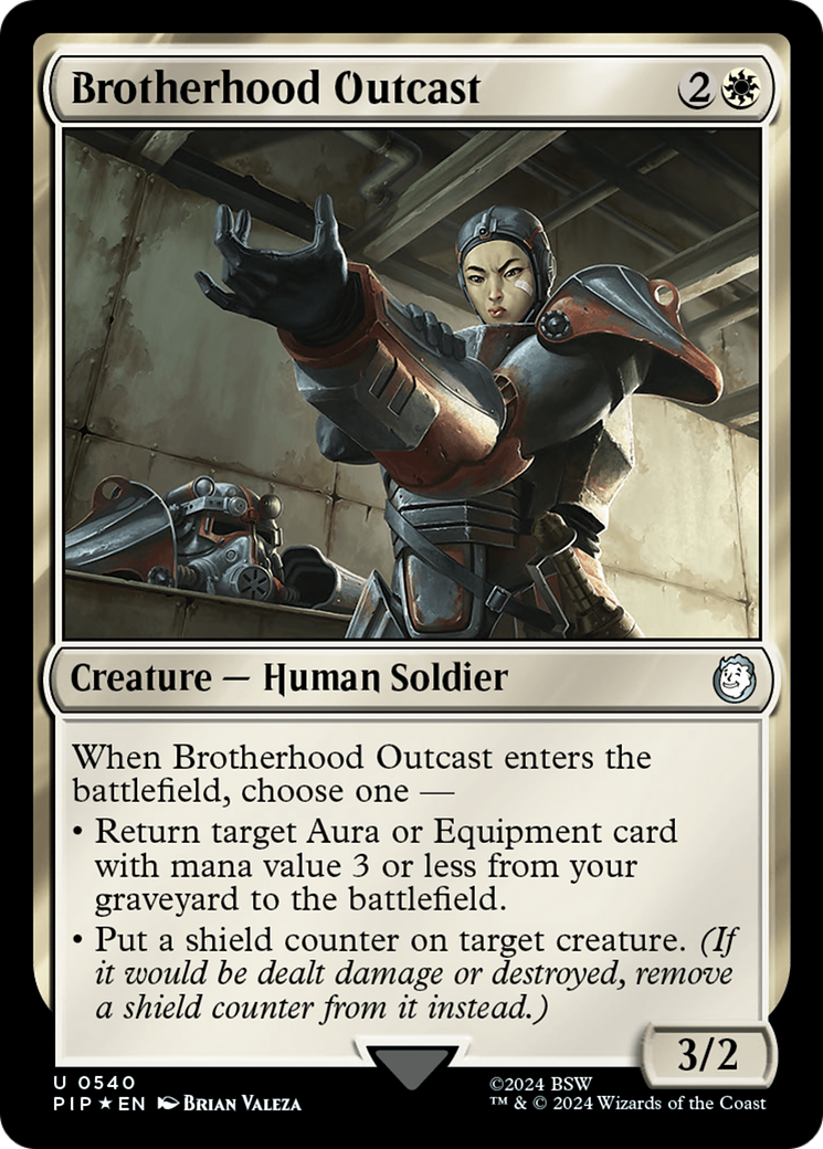 Brotherhood Outcast (Surge Foil) [Fallout] | Devastation Store