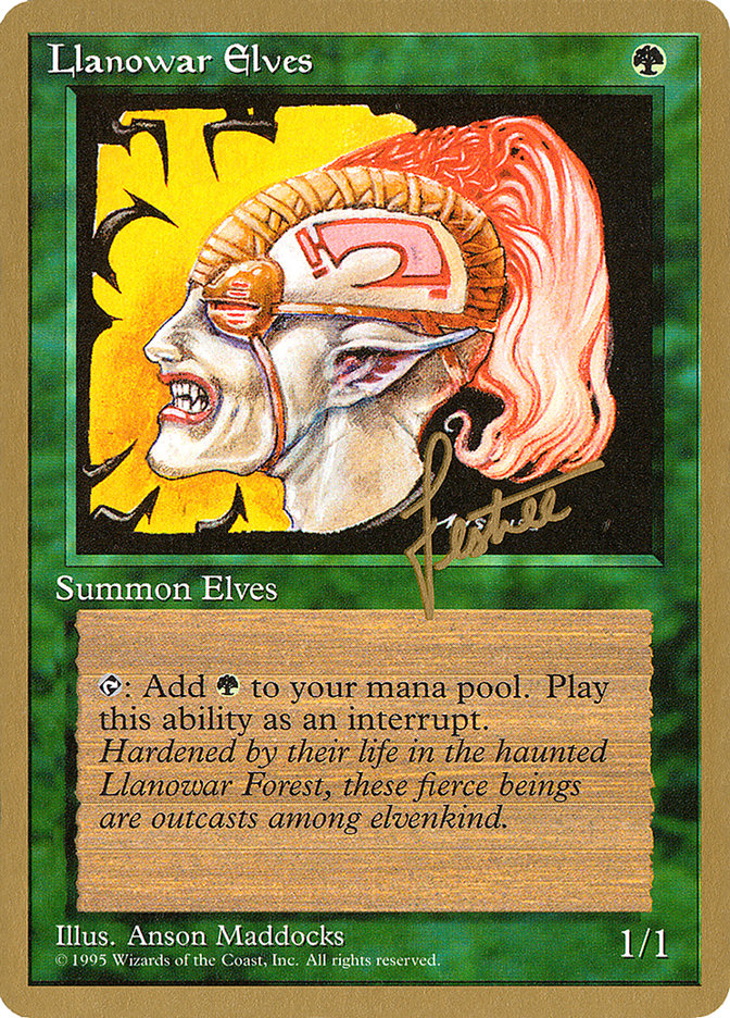 Llanowar Elves (Bertrand Lestree) [Pro Tour Collector Set] | Devastation Store
