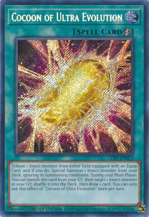 Cocoon of Ultra Evolution [LDS1-EN073] Secret Rare | Devastation Store