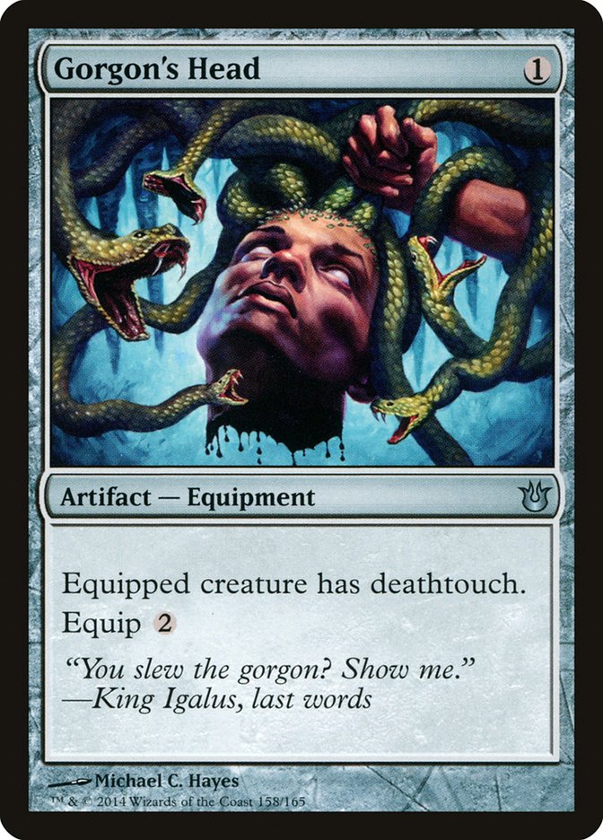 Gorgon's Head [Born of the Gods] | Devastation Store