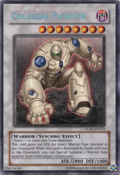 Colossal Fighter (Blue) [DL09-EN012] Rare | Devastation Store