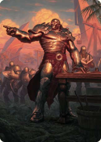 Karn, Living Legacy Art Card 1 [Dominaria United Art Series] | Devastation Store