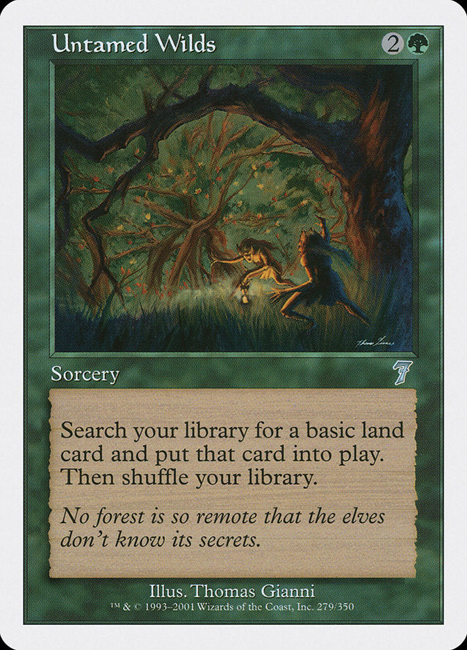 Untamed Wilds [Seventh Edition] | Devastation Store