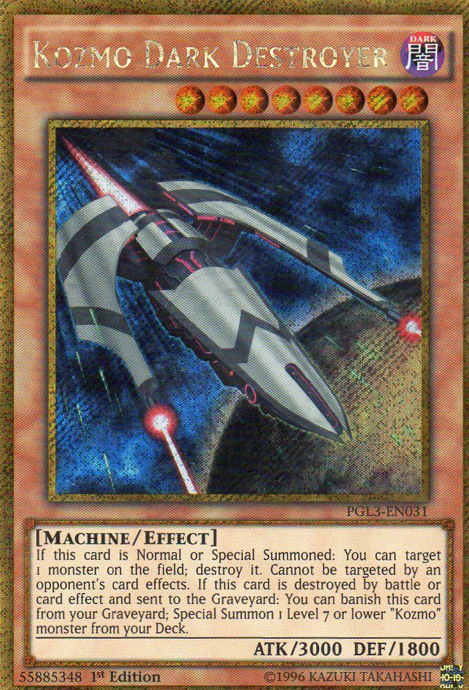 Kozmo Dark Destroyer [PGL3-EN031] Gold Secret Rare | Devastation Store