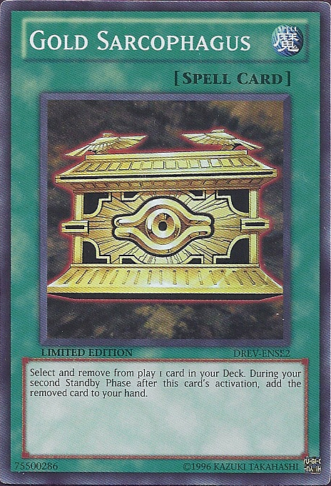 Gold Sarcophagus [DREV-ENSE2] Super Rare | Devastation Store