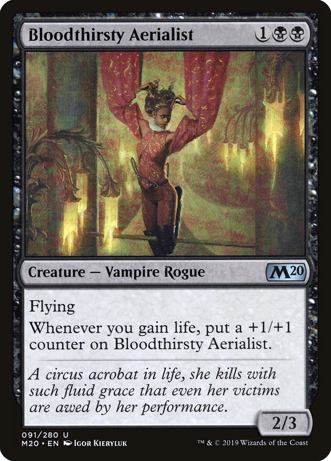 Bloodthirsty Aerialist [Core Set 2020] | Devastation Store