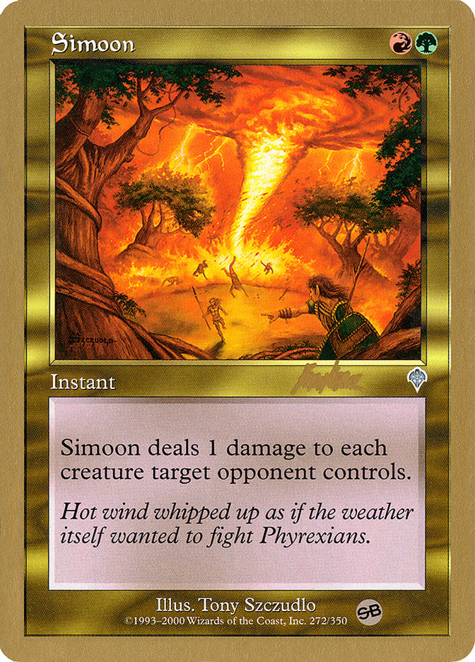 Simoon (Brian Kibler) (SB) [World Championship Decks 2002] | Devastation Store
