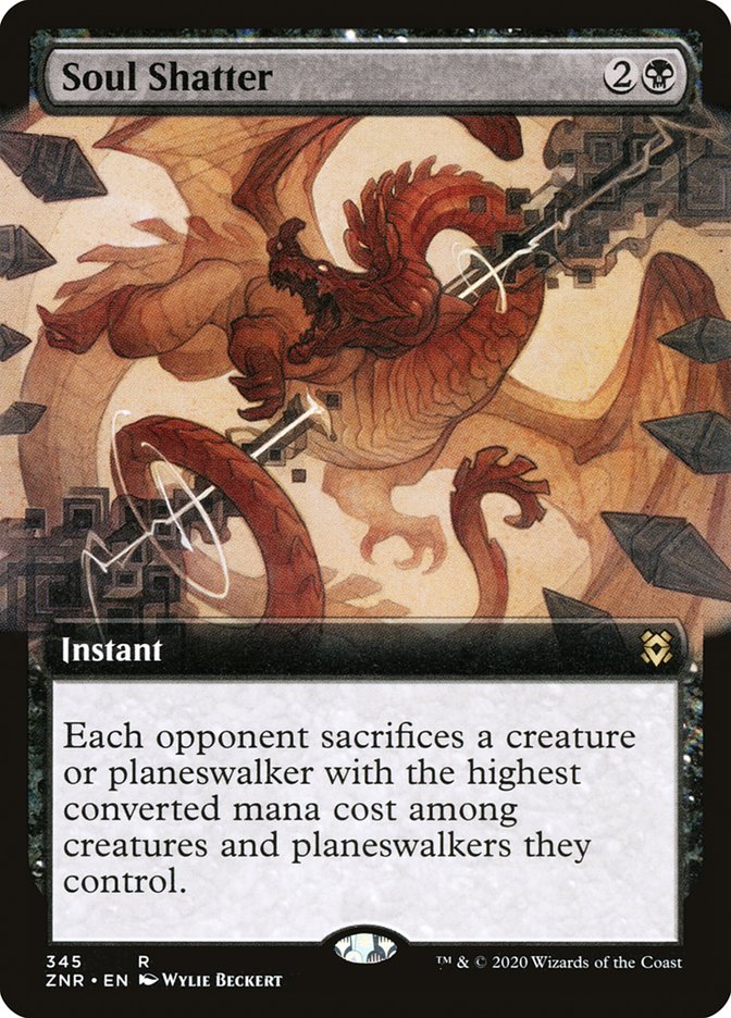 Soul Shatter (Extended) [Zendikar Rising] | Devastation Store