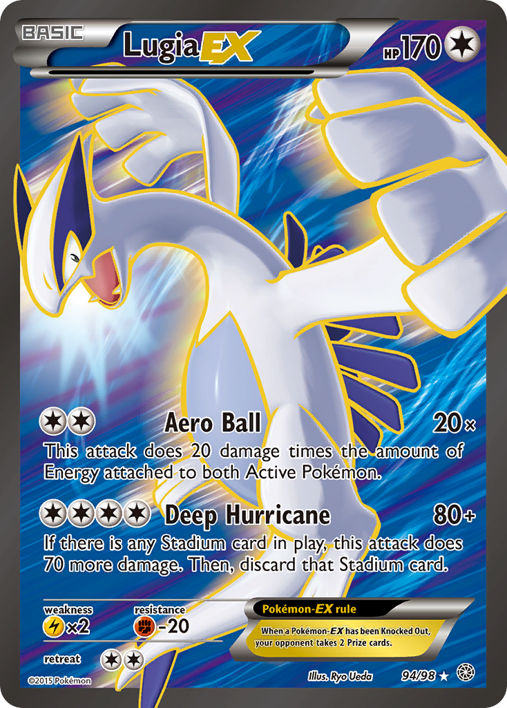 Lugia EX (94/98) [XY: Ancient Origins] | Devastation Store