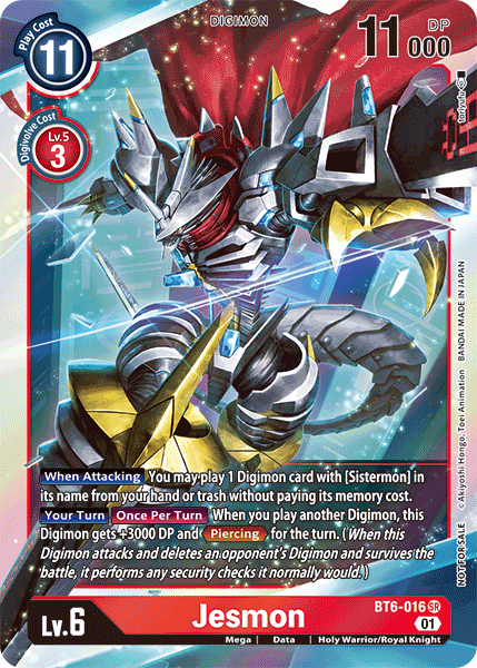 Jesmon [BT6-016] (Event Pack 2) [Promotional Cards] | Devastation Store