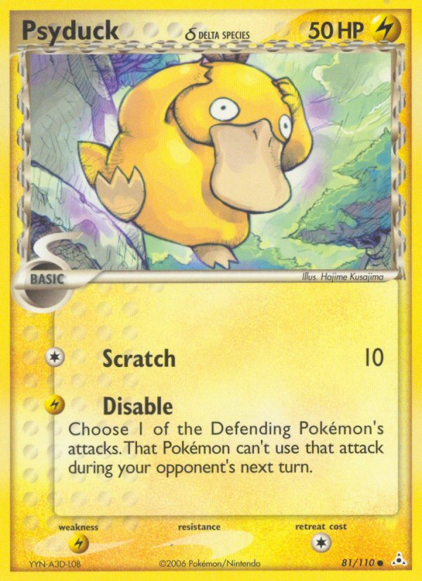 Psyduck (81/110) (Delta Species) [EX: Holon Phantoms] | Devastation Store