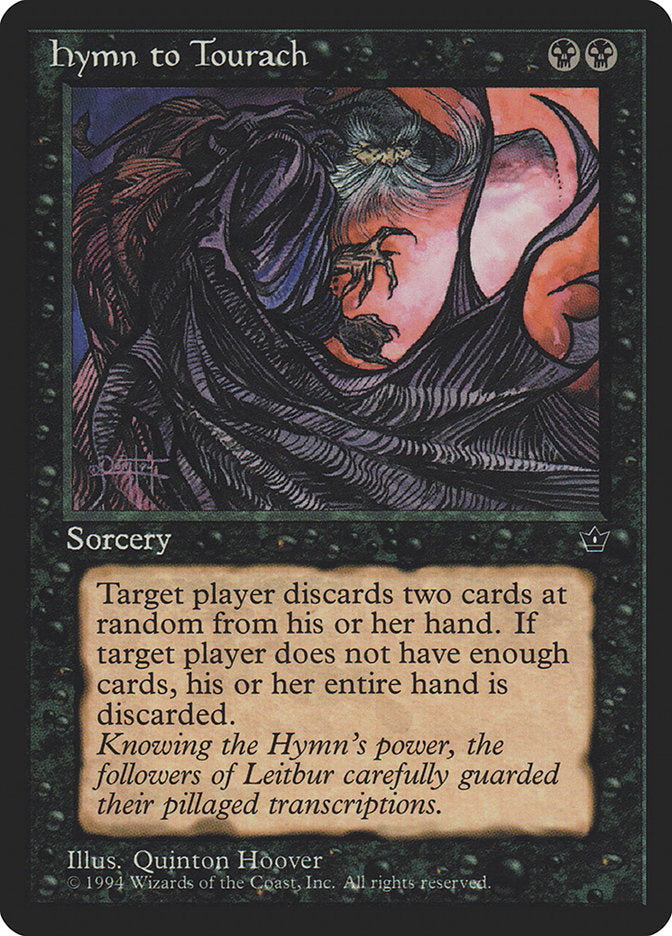 Hymn to Tourach (Quinton Hoover) [Fallen Empires] - Devastation Store | Devastation Store