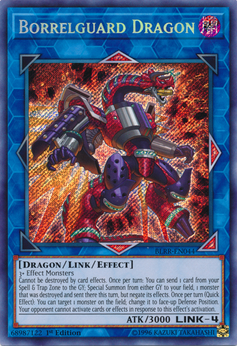 Borrelguard Dragon [BLRR-EN044] Secret Rare | Devastation Store