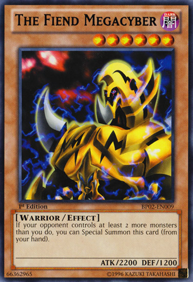 The Fiend Megacyber [BP02-EN009] Rare | Devastation Store