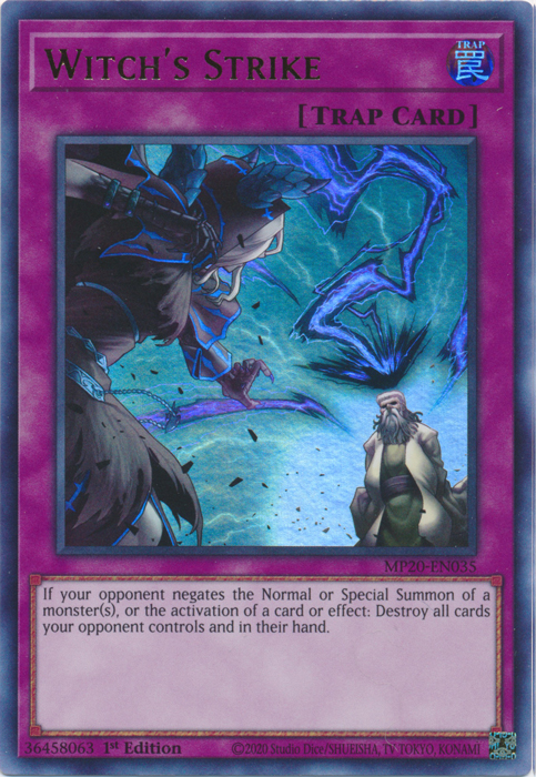Witch's Strike [MP20-EN035] Ultra Rare | Devastation Store