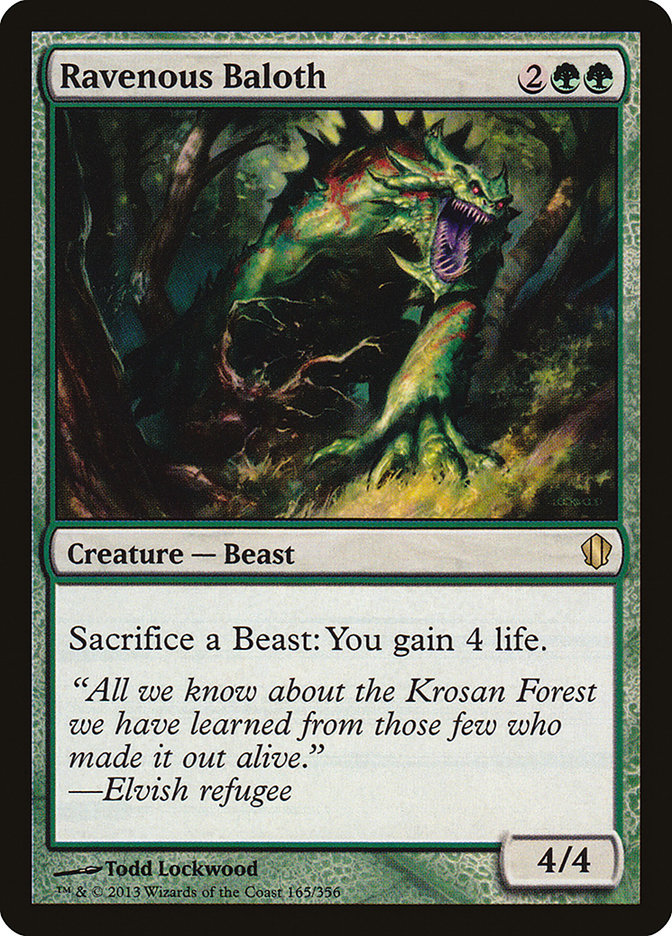 Ravenous Baloth [Commander 2013] | Devastation Store