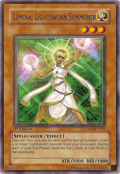 Lumina, Lightsworn Summoner [LODT-EN021] Rare | Devastation Store
