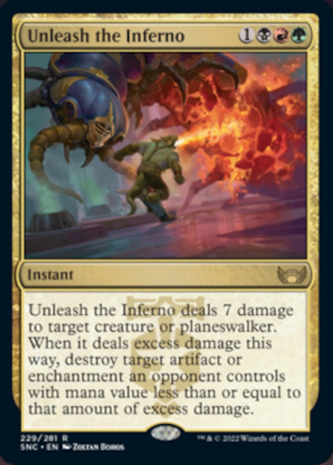 Unleash the Inferno [Streets of New Capenna] | Devastation Store